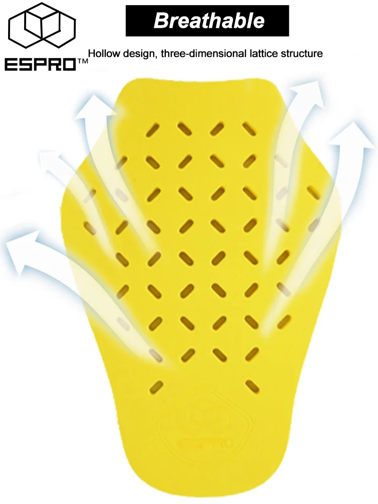 Motorcycle Jacket Insert Protector High Density EVA Material Motorcycle Body Armor Back Pads Protection Gear Anti-drop