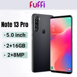 FUFFI Note 13 Pro Smartphone Android 5.0 inch 16GB ROM 2GB RAM Dual SIM Mobile phones 2000mAh 2+8MP Camera Original Cellphones