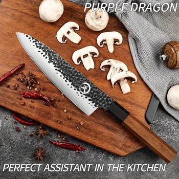Couteau à sashimi tranchant, couteau de chef, couteau de cuisine à sushi, couteau à saumon, couteau à fruits, couteau polyvalent pour la cuisine, 1 PC 1