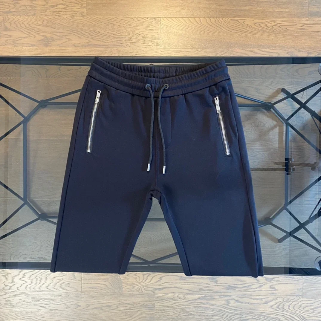 

2023 Autumn New Zipper Pocket Casual Trousers Sweatpants High-quality Men's and Women's Outdoor Casual Sports Sweatpants