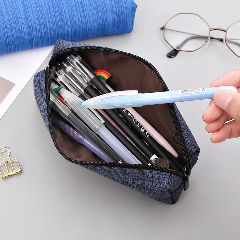 1 astuccio orizzontale Kawaii, borsa per la scuola, articoli di cancelleria - immagine 5