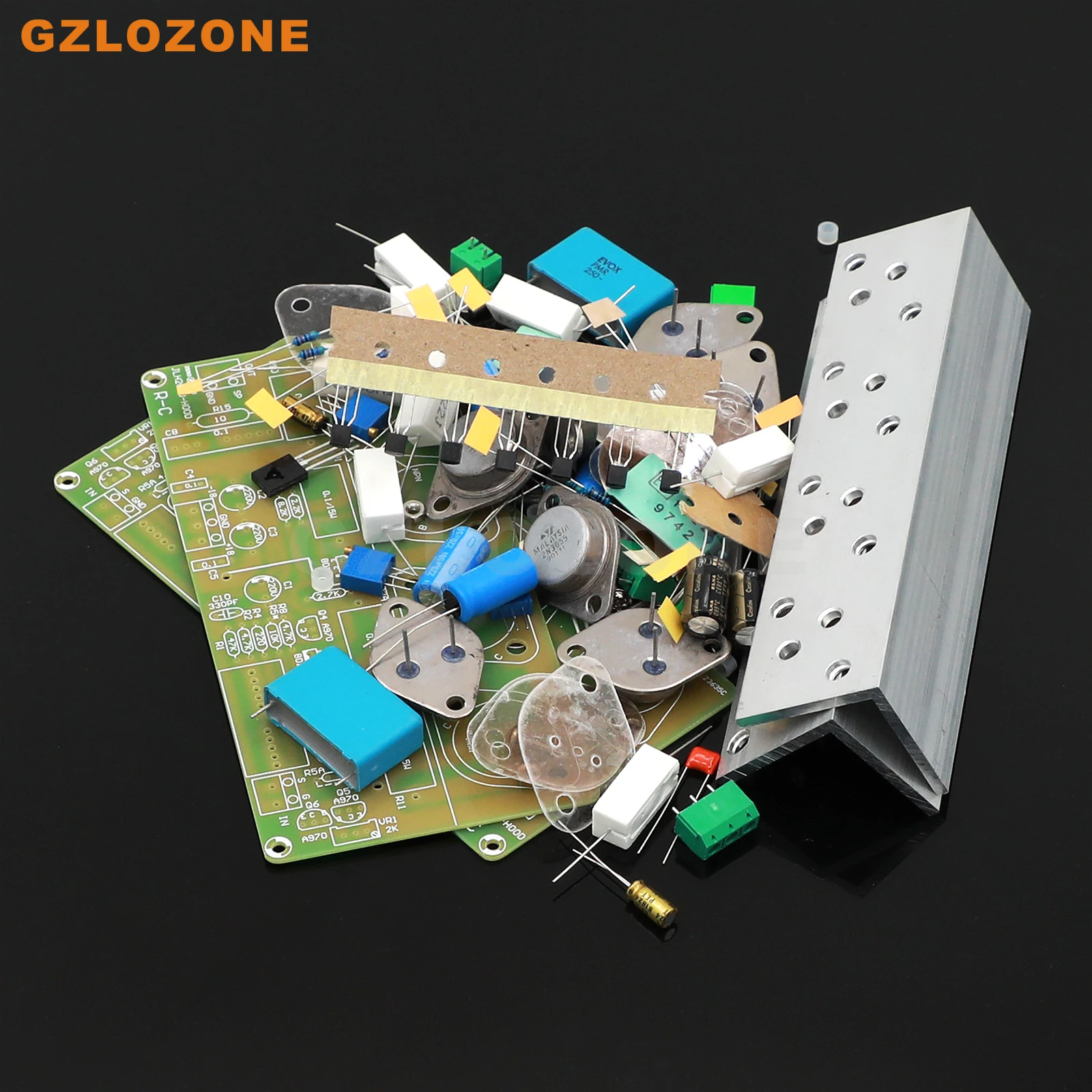 2 CH HOOD JLH2003 Stereo Single-ended Class A Power Amplifier DIY Kit/Finished Board 22W+22W