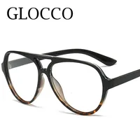 Fashion Pilot Oversized Reading Glasses Woman Flower Double Bridges Eyeglasses Frames Female Anti Blue Light Presbyopia Eyewear 2