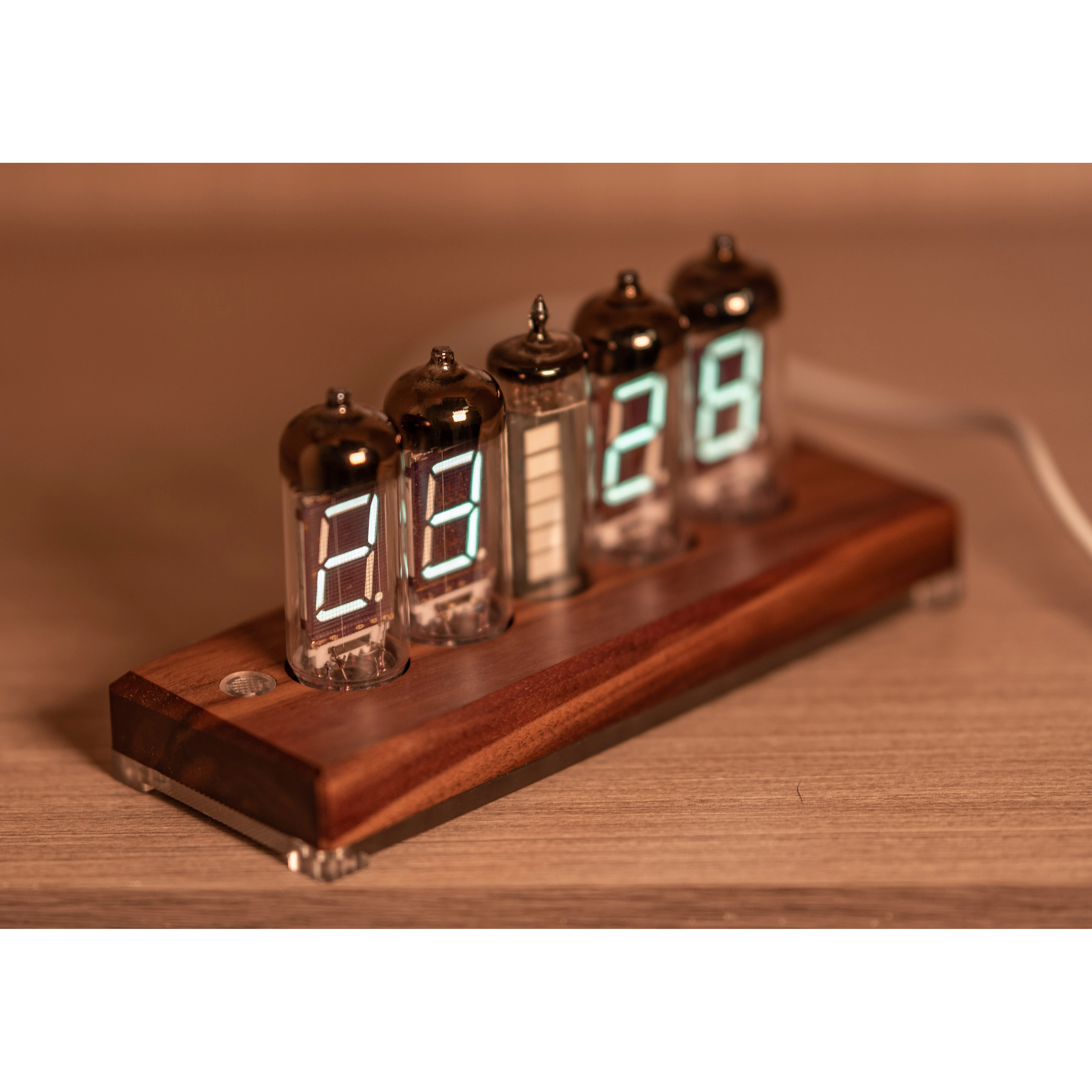 8bit 6bit Vfd Clock Retro Fluorescent Tube Glow Clock Motherboard Core