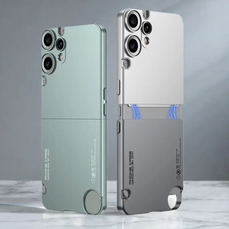 Ultra-Thin Shockproof Armor Case - 2-in-1 Color Clash Matte Cover