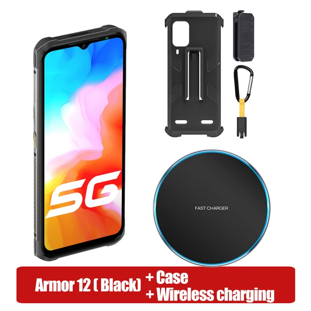 Ulefone Armor 12 5G IP68 Waterproof Rugged Mobile Phone 8GB 128GB 5180mAh 6.52" Android 11 Global Smartphone NFC Wireless Charge gaming ram 8GB RAM