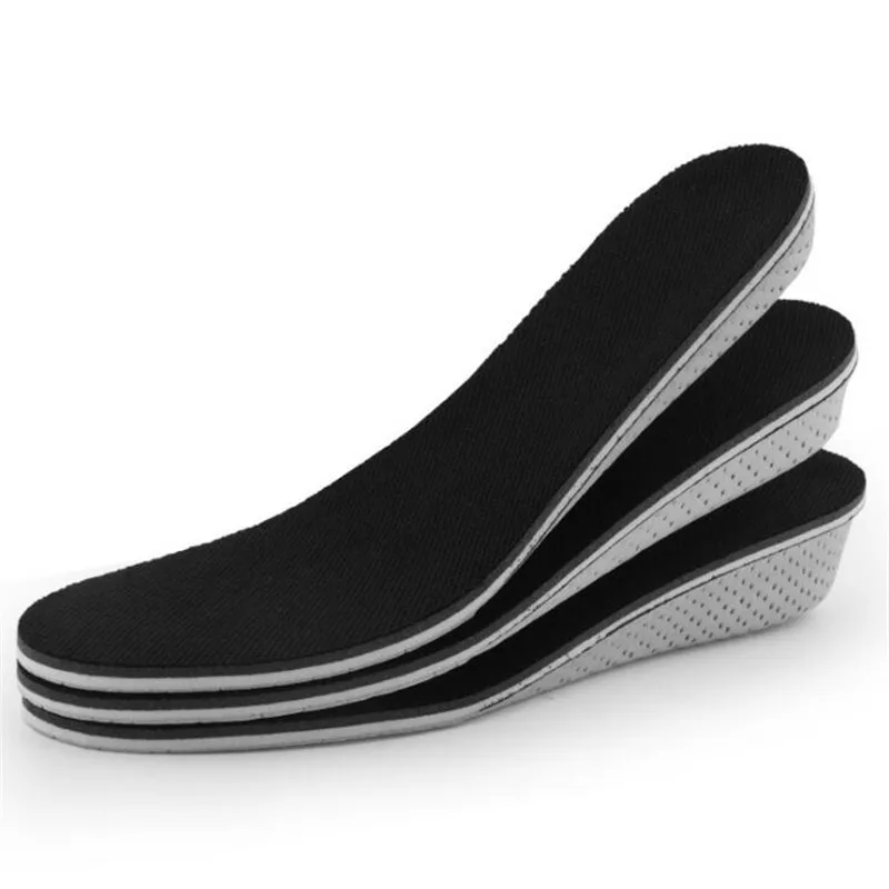 

1 Pair Hard Breathable Memory Foam Height Increase Insole Heel Lifting Inserts Shoe Lifts Shoe Pads Elevator Insoles for Unisex