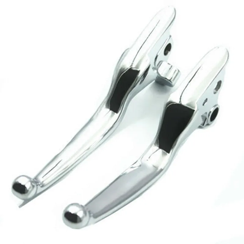 Chrome Black Motorcycle Clutch Brake Levers Handlebar For Harley FLHR FLHR 2014-up Road King Road Glide FLTR Touring 08-13 motorcycle brake lever motocross clutch lever kit