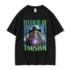 Shadow Wizard Funny T Shirt Testicular Torsion Meme Graphic Tee Shirt Men Women Retro Gothic Oversized Short Sleeve T-shirt Tops 1
