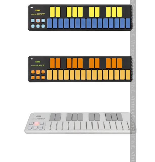 Keyin KORG Nano Kontrol2/Key2/Pad2 Portable MIDI Controller 