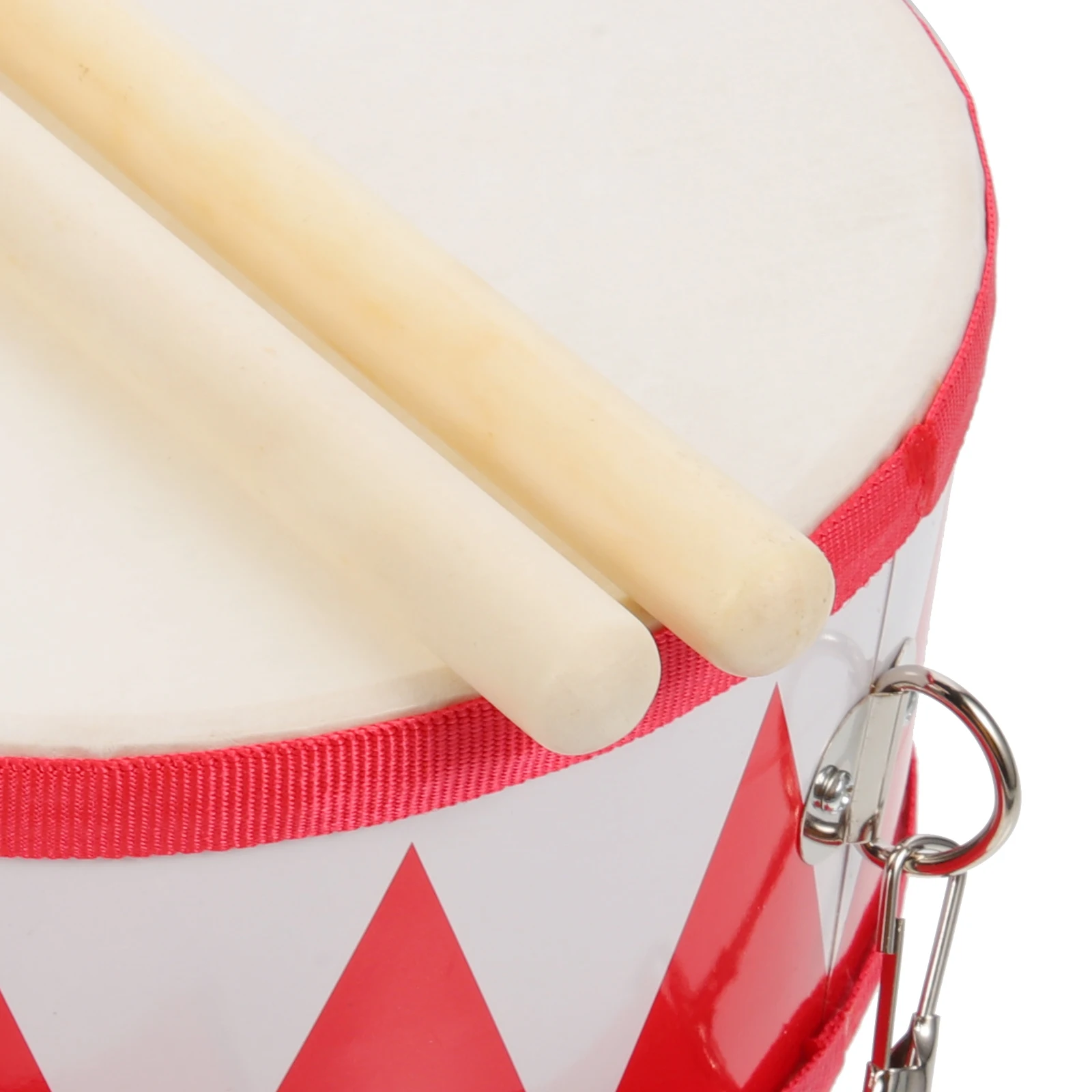 1 Satz Orff Percussion Instrument zweiseitige Snare Drum tragbare Anfänger Snare Drum mit Drumsticks Strap Kinderspiel zeug Geschenke