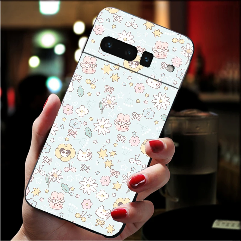 Charming Floral Design Phone Case