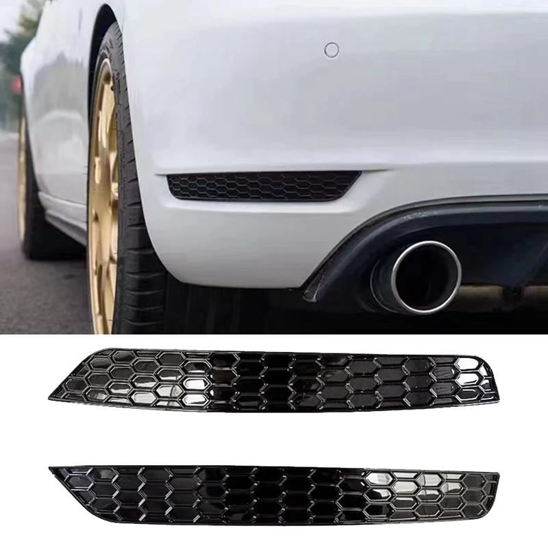 

1 пара, Обложка для заднего бампера VW Golf 6 GTI