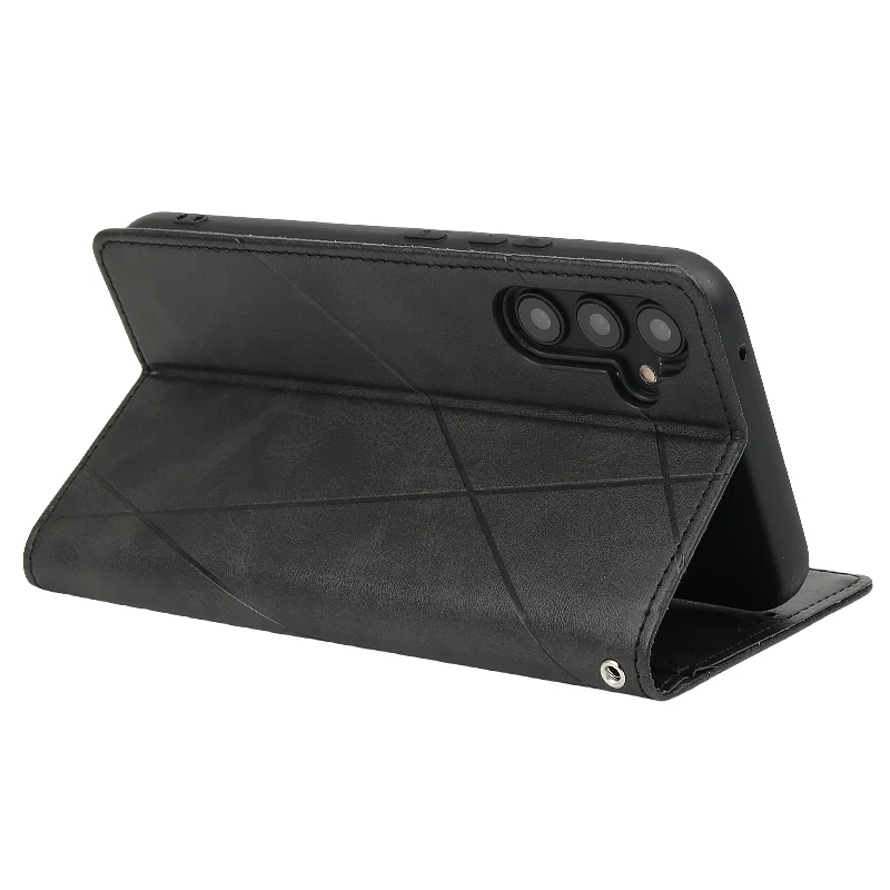 Wallet Business Magnetic Flip Leather Case with Card Slot and Photo Frame Cover