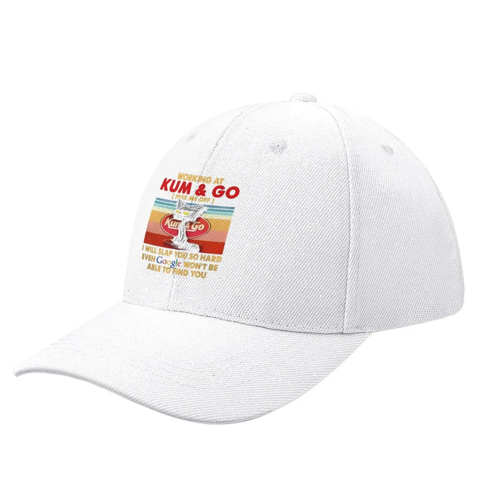 

Working at Kum and Go piss me off Baseball Cap Luxury Cap Vintage Sunhat Sunscreen Hat For Women Men'S