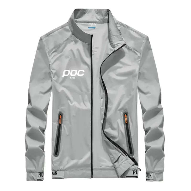 Fashion MOTO POC Cycling Summer Anti-uv Thin MTB Jacket Bicycle Windbreaker Outdoor Sports Reflective Coat Mountain Bike Jacket