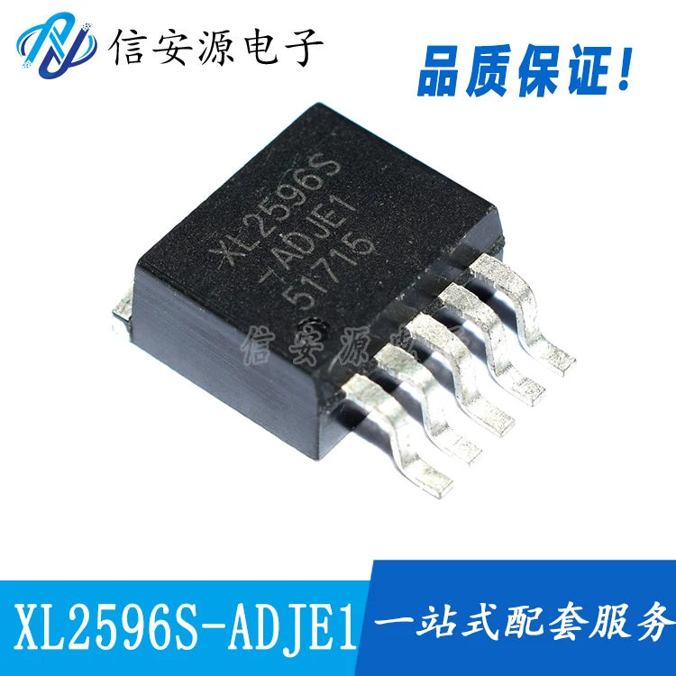 

10pcs 100% orginal new XL2596S-ADJE1 XL2596-ADJ TO263-5 Buck DC/DC power IC chip