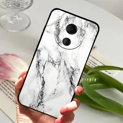 Cover per telefono in TPU silicone morbido antishock - Design cartoon di gatto e lupo