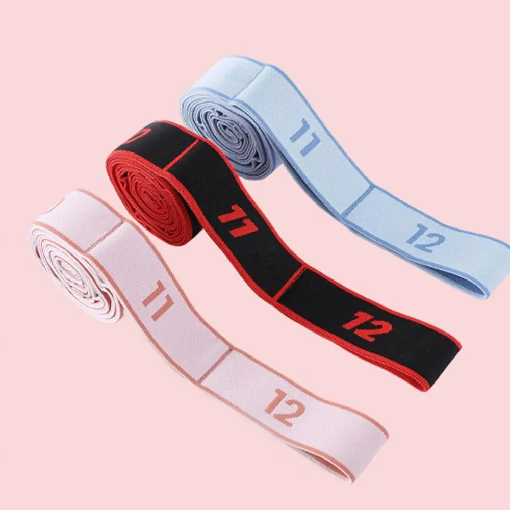 Enhanced Yoga Stretching Belt with Adjustable Resistance and Grid System