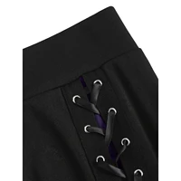 Women Medieval Vintage Ethnic Style Long Skirt Renaissance Gothic Party Costume Costume Pirate Hanging Patchwork Skirt Halloween - Image 4