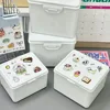 White Kpop Photocard Storage Box Idol Cards Photos Collection Box Jewelry Container ID Card Organizer Desktop Decor Supplies 2