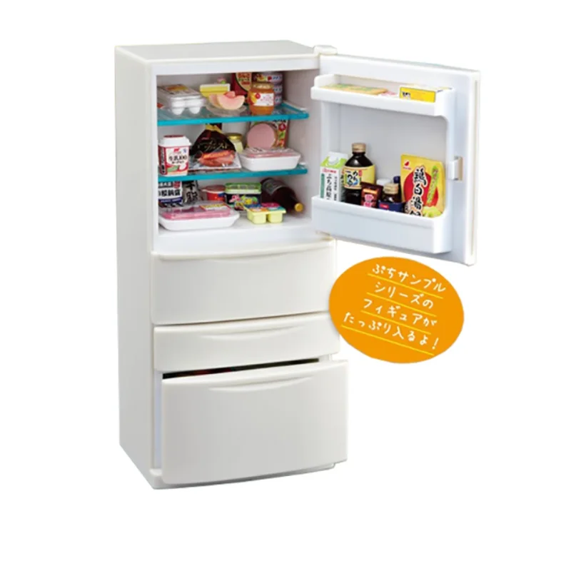 Disponibile Re Ment Frigorifero originale Interessante scena in