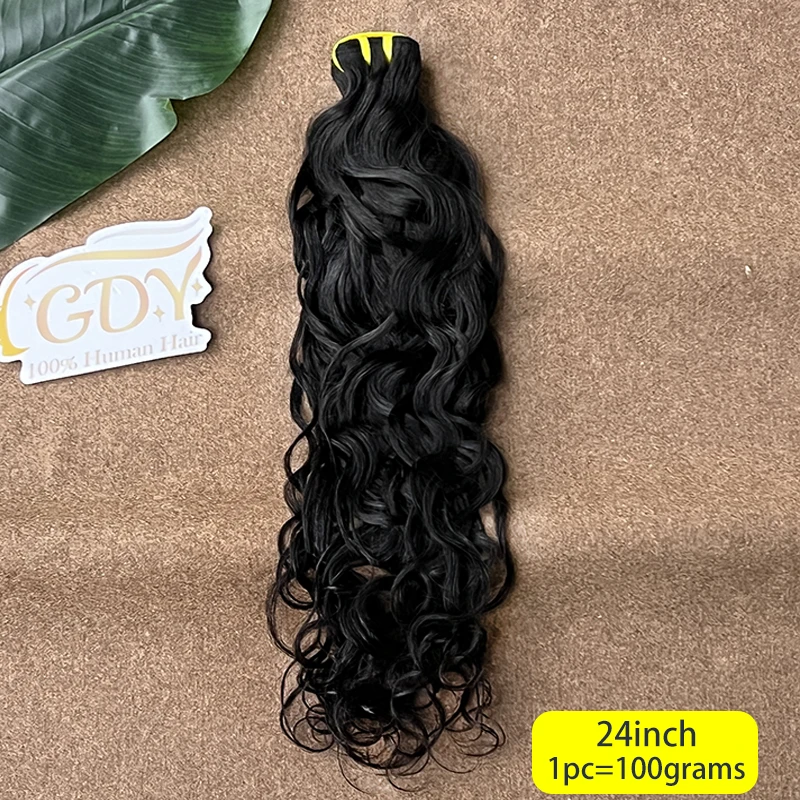 12A Grade Natural Wave Raw Human Hair Extensions Weaving Vietnamese Unprocessed Raw Virgin Hair Bundles Natural Curly