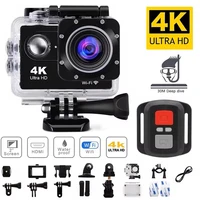 4K Action Camera 1080P/30FPS WiFi 2.0″ 170D Underwater Waterproof Helmet Video Recording Camera Sports Cameras Outdoor Mini Cam