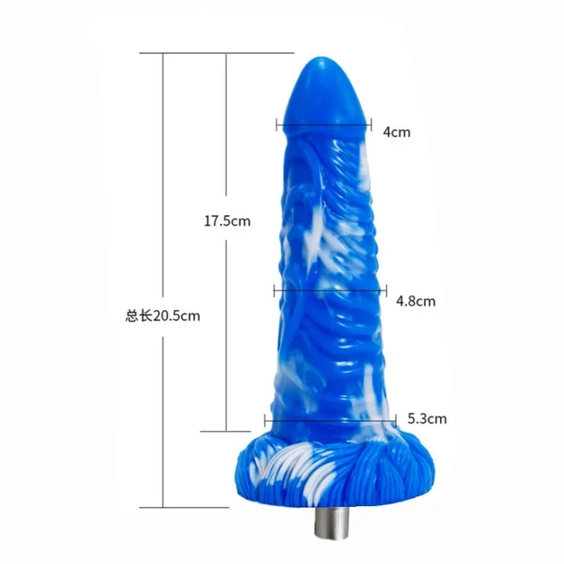 Liquid Silicone Special-shaped Dildos 3XLR Sex Machine Attachments G-spot Stimulate Penis Masturbation Accessories adult toy