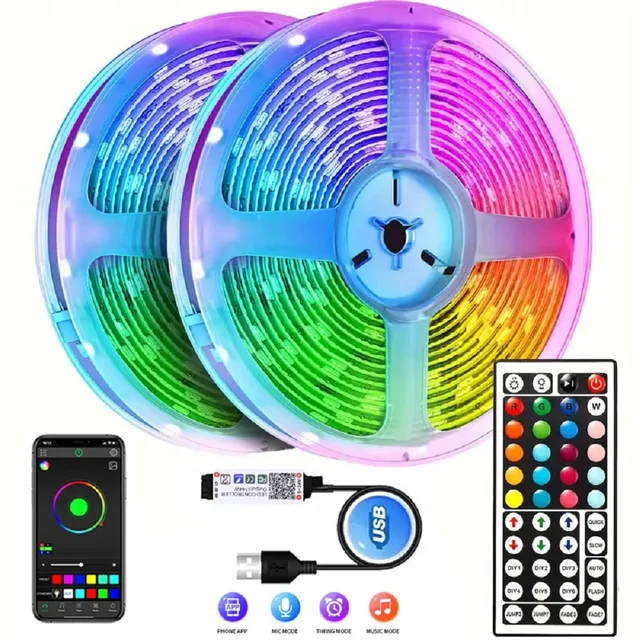 USB LED 라이트 스트립 RGB 5050: 다채로운 홈 데코레이션의 미래