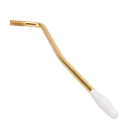 Electric Guitar Tremolo Arm Whammy Bar with Black/White Tip (Gold 6mm)