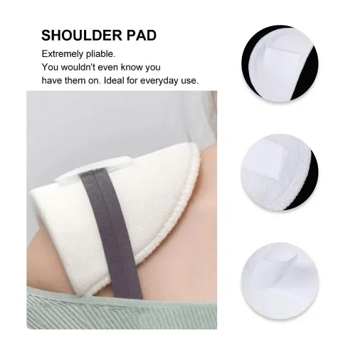 1Pair Shoulder Pads for Suit T-shirt