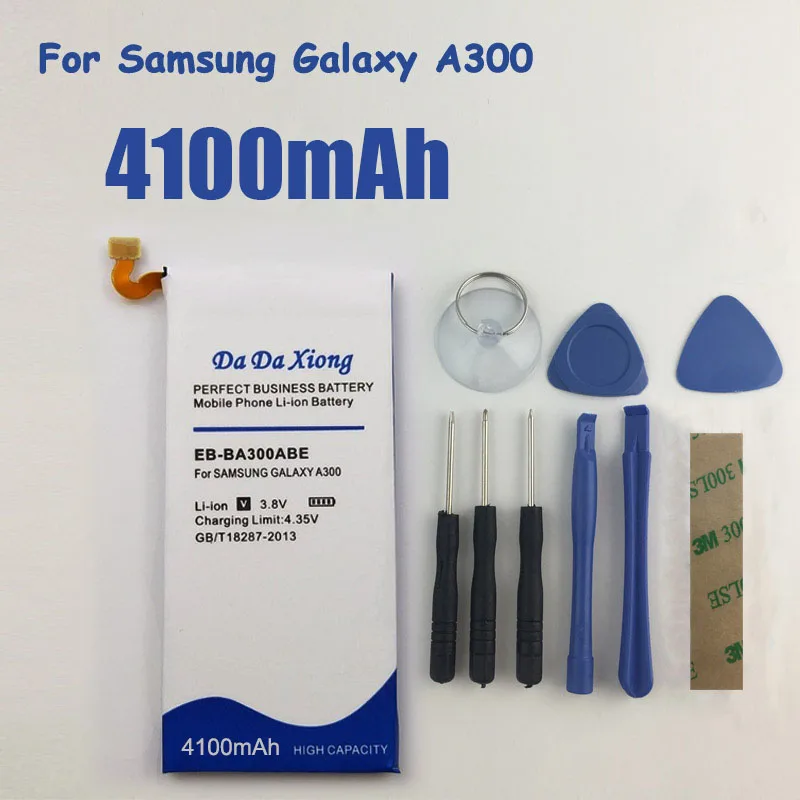 

Аккумулятор для телефона Samsung Galaxy A3 A300 A3000 A300X A300H A300F, 4100 мАч