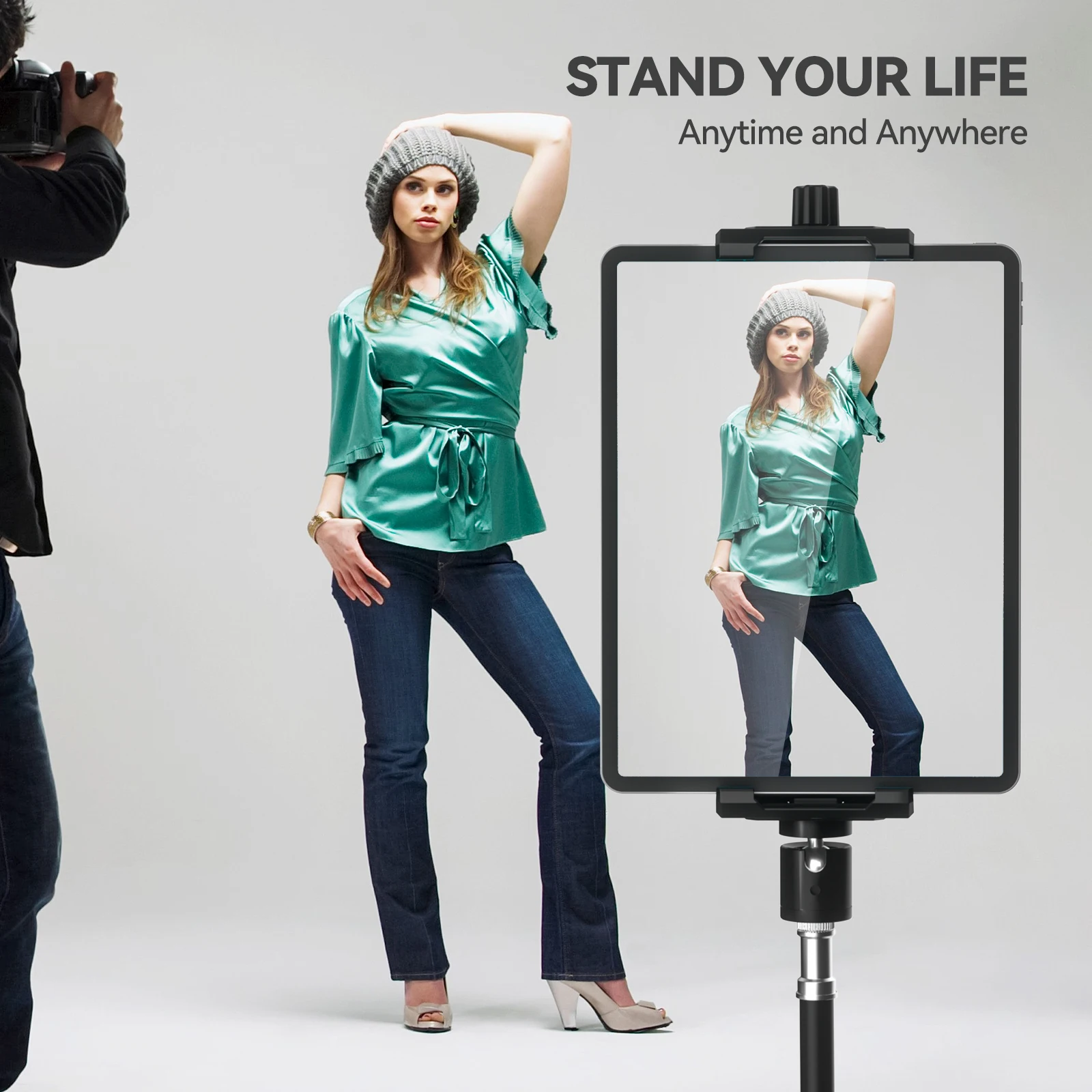 Tablet Tripod Mount Ipad Pro Tripod Mount Tripod Mount Adapter 360