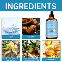 Huile corporelle parfumée, huile de coco nourrit en profondeur, l'acide ascorbique renforce la barrière, zéro additifs, formule végétale pure, conçue pour améliorer la sécheresse et le peeling 5