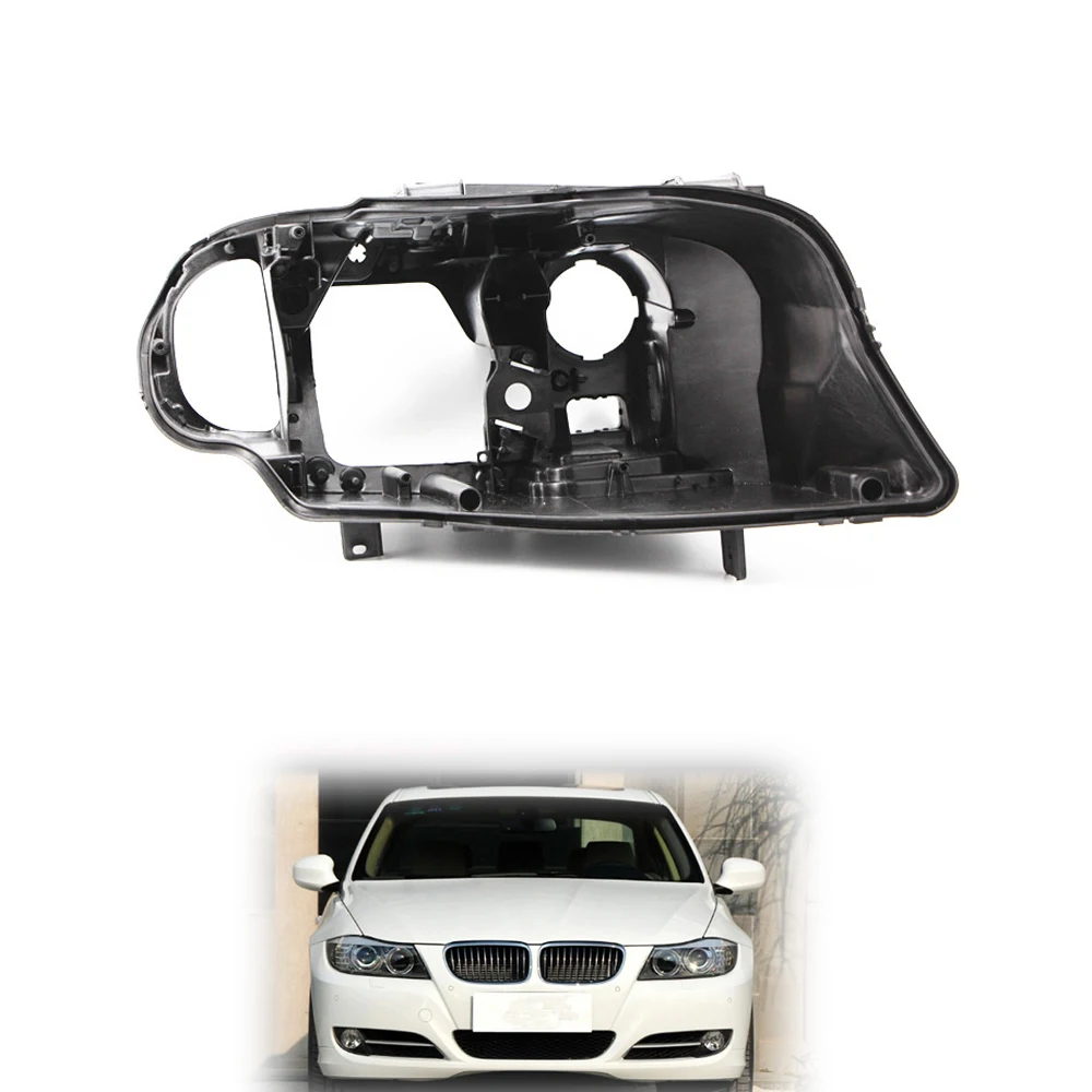 

Корпус автомобильной фары для Bmw E90 2006-2012, крышка объектива, абажур, корпус фары, пластиковый корпус, черный корпус, грыжа, ксенон