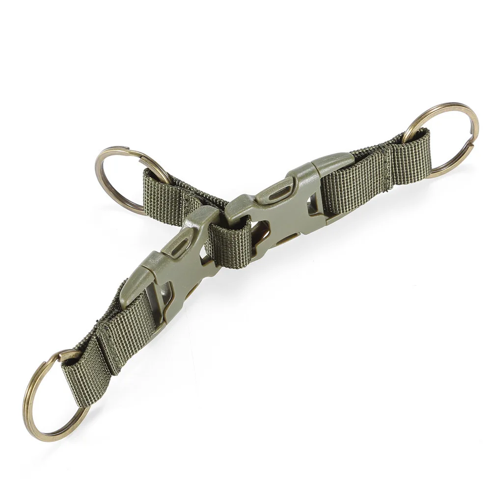 Nylon Tactical Belt Clip Buckle for Outdoor Sport Hiking Climbing