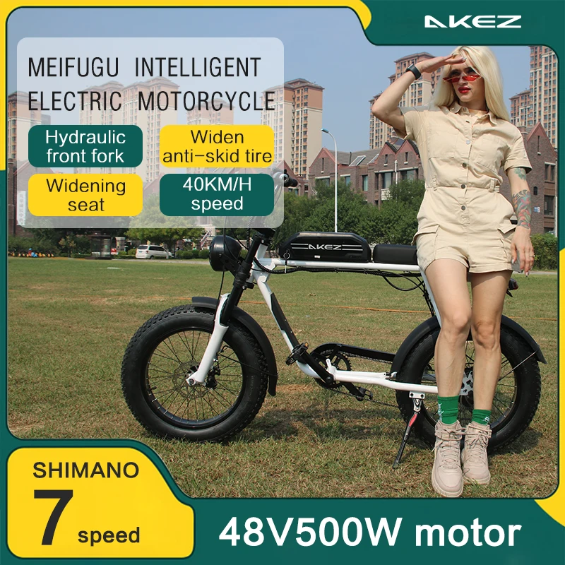 レトロな電動自転車E-BIKE,20x4.0インチ,48V,1500W,18Ah,s3rx,リチウム電池,モトクロス,国