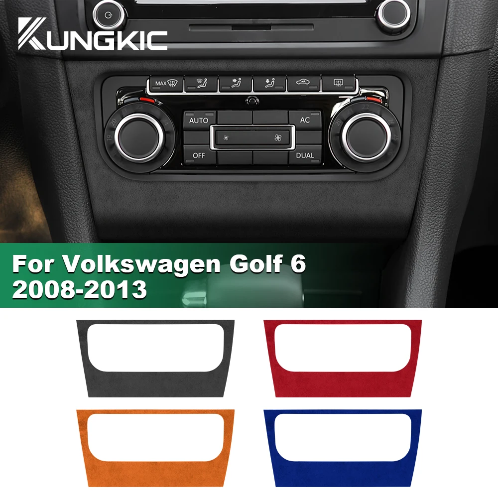 Italian Premium Suede For Volkswagen VW Golf 6 GTI R MK6 2008 2009 2010 ...