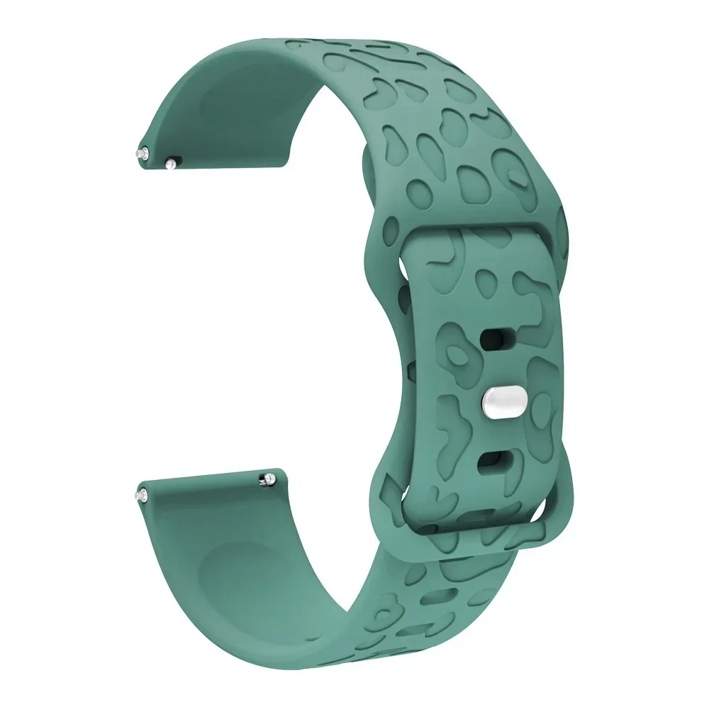 Leopard Silicone Engraved Band