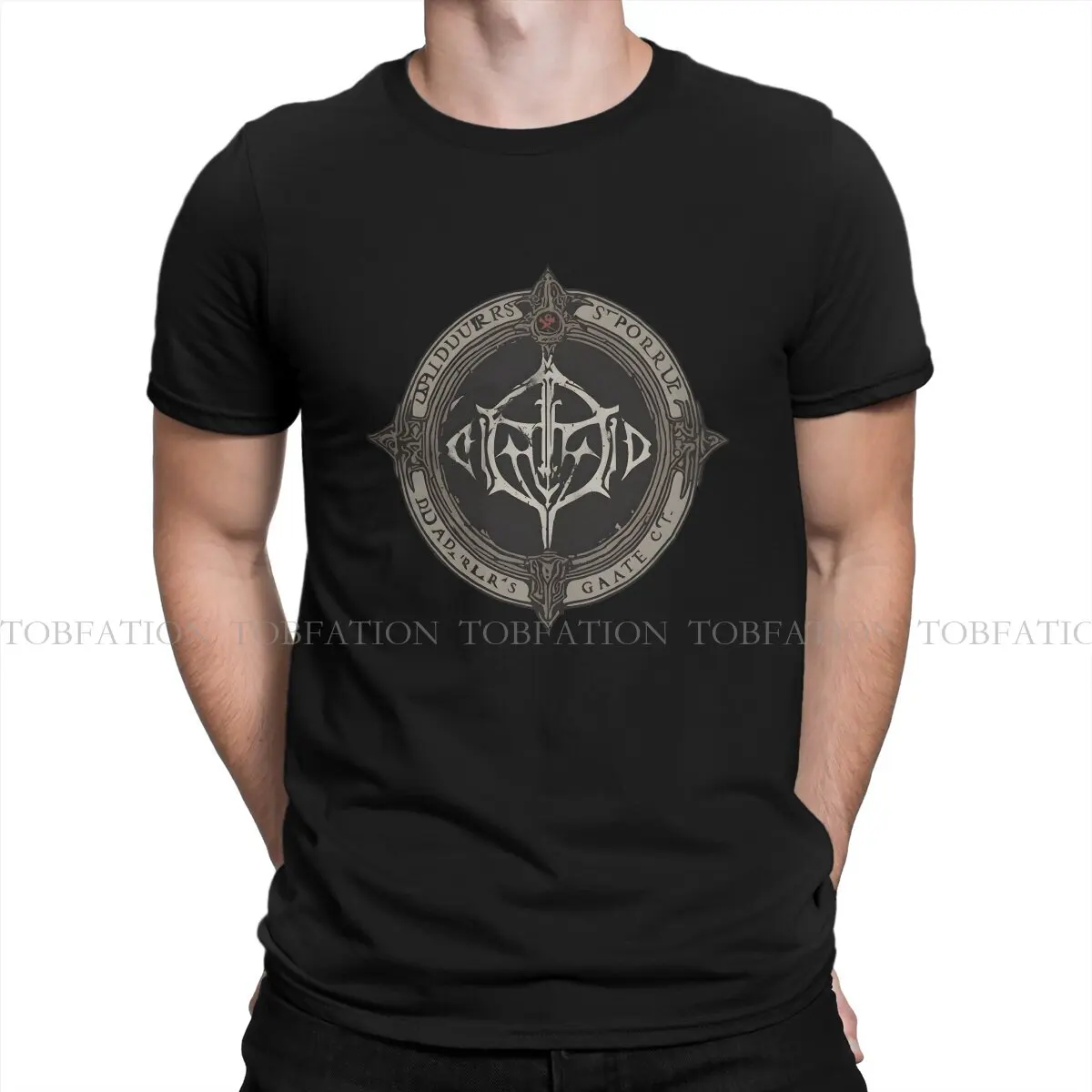 Magliette Classiche Alla Moda Baldur Gate 3 Game Maschio Graphic Pure Cotton Top T Shirt Girocollo