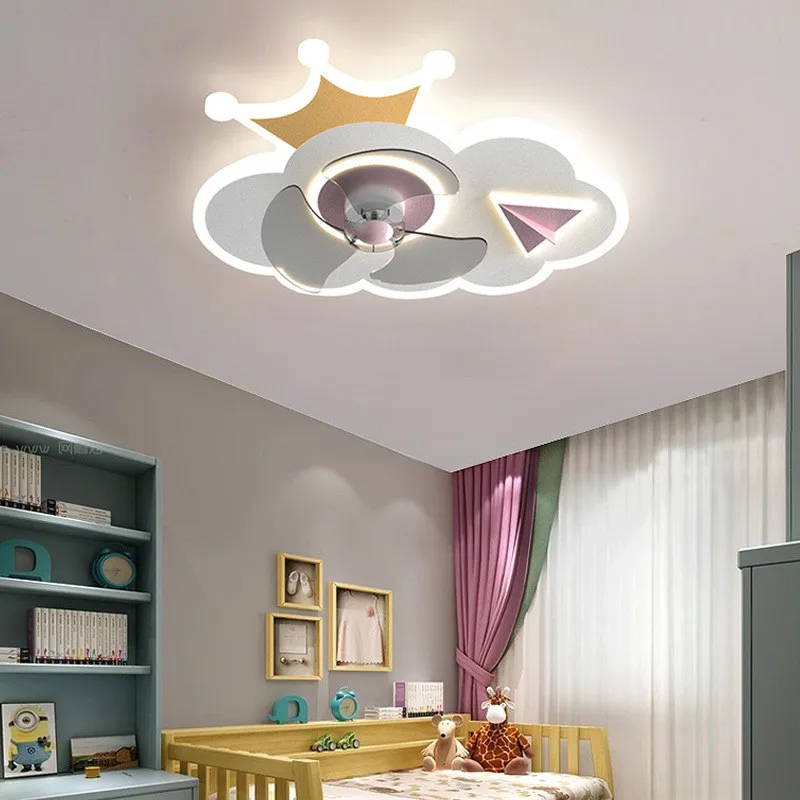 Ventilador LED de Techo RAINBOW Infantil – E27 – 53W – IP20