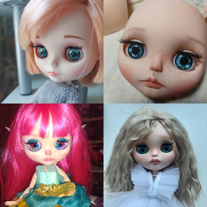 DIY 공예품용 초박형 유리 카보숑 인형 눈 칩, BH172, 봉지 당 12 쌍, 14mm