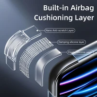 TPU Silicon Transparent Case For iPad Air 11 2024 Pro 11/13in M4 for iPad 10/9/8/7/6/5 Gen Air 4/5th 10.9 3rd 10.5 Mini 6 2