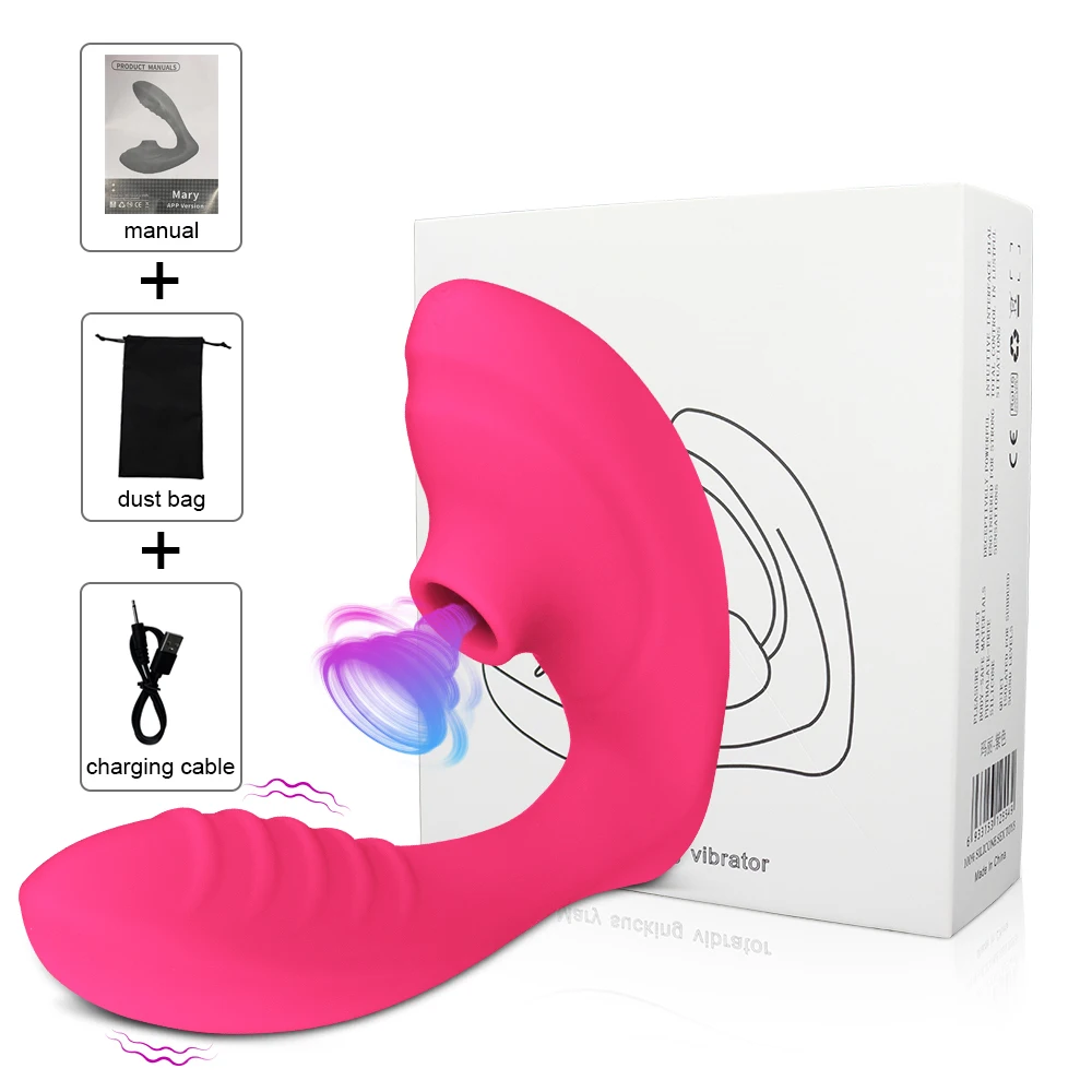 Clitoral Sucking Vibrator for Women Wireless APP Vagina G Spot Stimulator Blowjob Clit Masturbator 10 Vibrations Speed Adult Toy