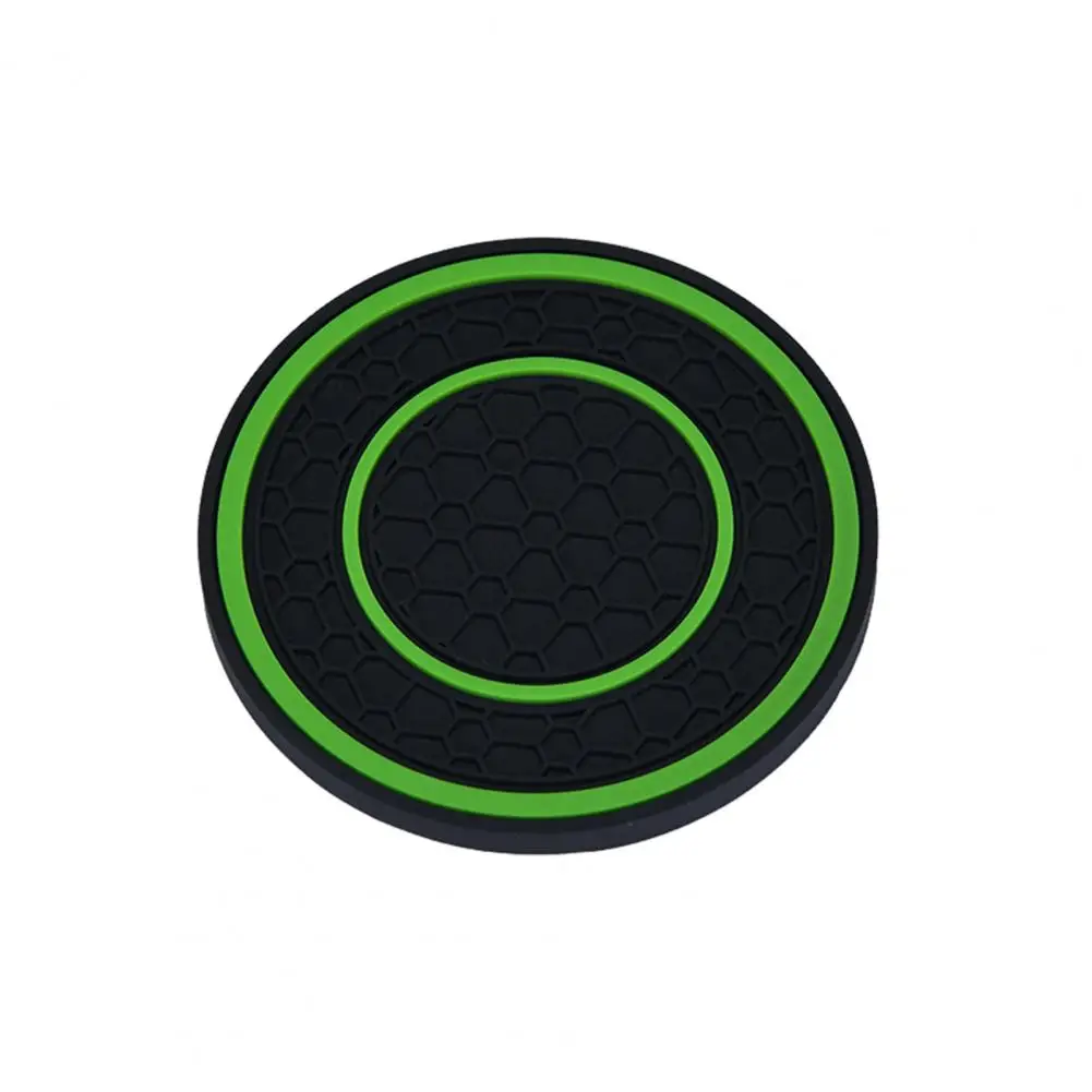 Car Cup Coaster Mug Pad High Temperature Resistant Non-Slip Design Waterproof PVC Coaster Automotive Cup Mat Car Interior Access