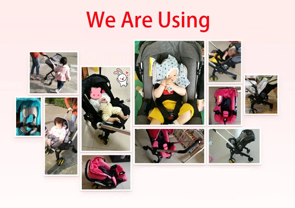 4-in-1 Baby Stroller and Car Seat 