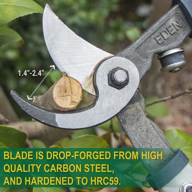 Sk5 Acél Hosszú Metsző Kerti Ág Olló Szerszámok Csúszásgátló Markolat Kézi Kertészeti Gyümölcsfák - Image 3