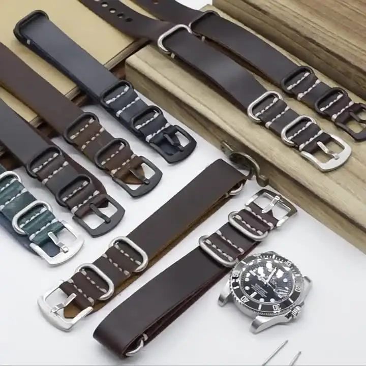 Кожаные ремешки для часов Onthelevel