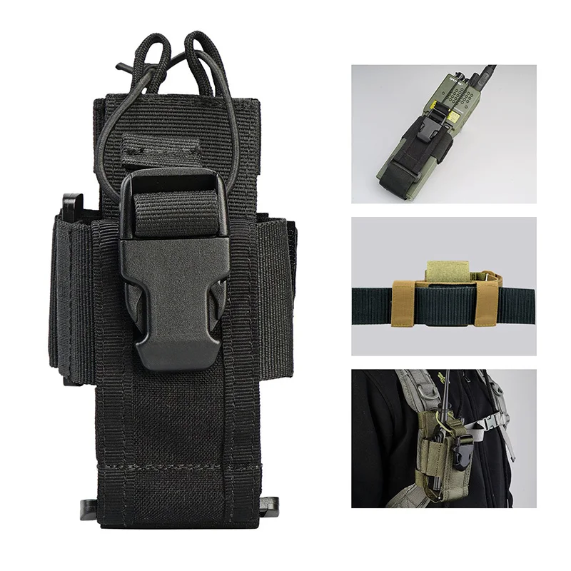 

Тактическая Сумка для радио, Охотничья рация, держатель рации, висячая сумка для телефона, военная сумка, нейлоновая поясная сумка, карман Caza